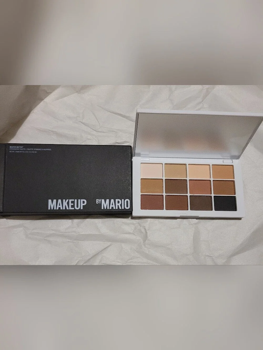 Makeup By Mario Warm Neutral Matte 12-Shadow Eyeshadow- The Original